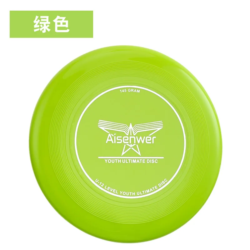 Luminous Sport Disc for Outdoor, Beach Sports Toys, Plastic Games, Thickened Round Sport Disc, Ultimate Glow in the Dark, 175g