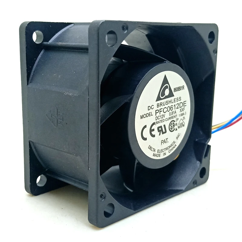Pwm冷却ファン,60mm,6cm,13500rpm,デルタ6038,12vサーバーシャーシ 