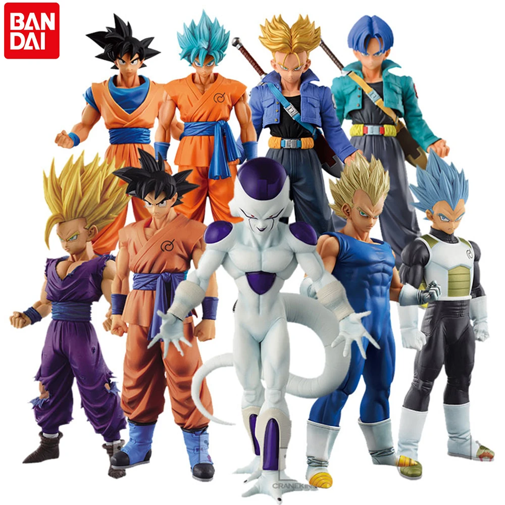 バンプレスト ドラゴンボールzフィギュア スーパーセチャデゴッドブルー 悟空のマスタースター ベジータのアニメモデル Null Aliexpress