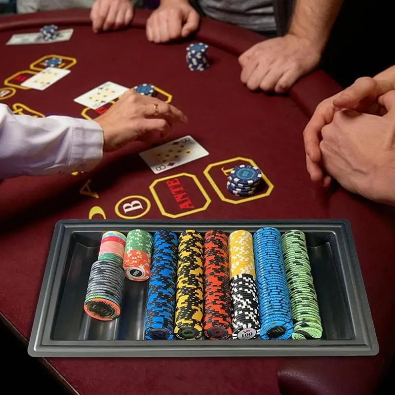 2654新品*ポーカーテーブル10人対応カジノ チップラック ドリンクホルダー赤 2654新品*ポーカーテーブル10人対応カジノ チップラック