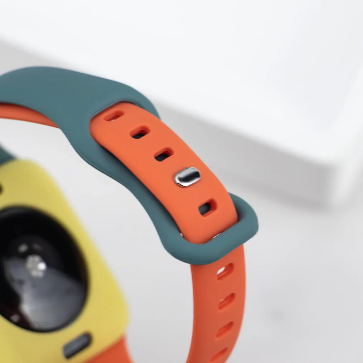 Soft Silicone Sports Strap with Protective Case
