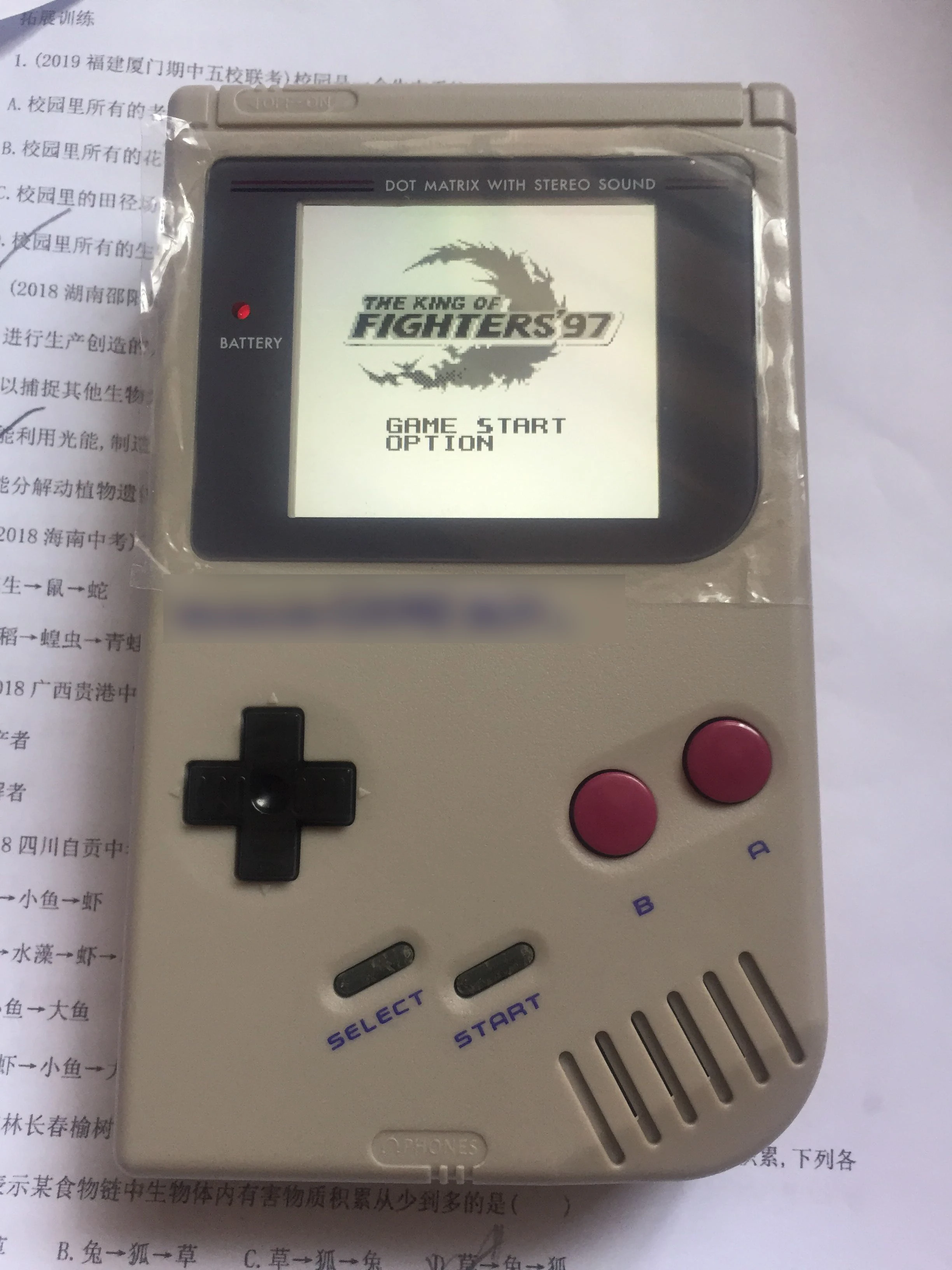 Original Refurbished GameBoy DMG GB Gamepad IPS LCD Gamepad