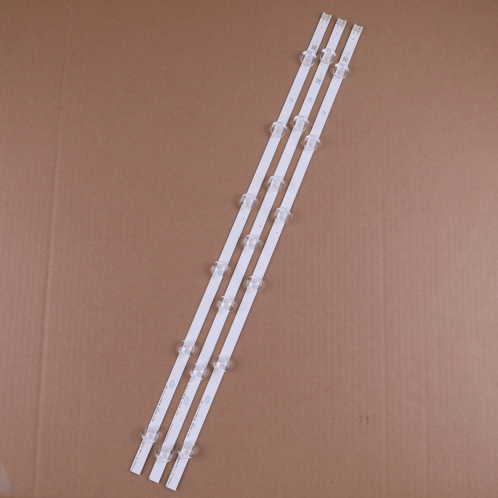 ( ŰƮ) 3 PCS 6/7LED 590mm LED Ʈ Ʈ ü, LIG 32LN5100 32LN545B Innotek POLA2.0 32 ġ A B  HC320DXN