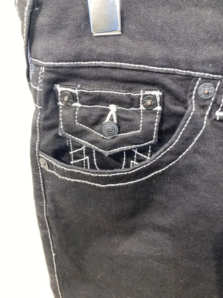 Buddha Retro Black Denim Shorts Y2K Clothes for Mens Womens Harajuku Hip Hop Pocket Embroidery Baggy Low Waist Sports