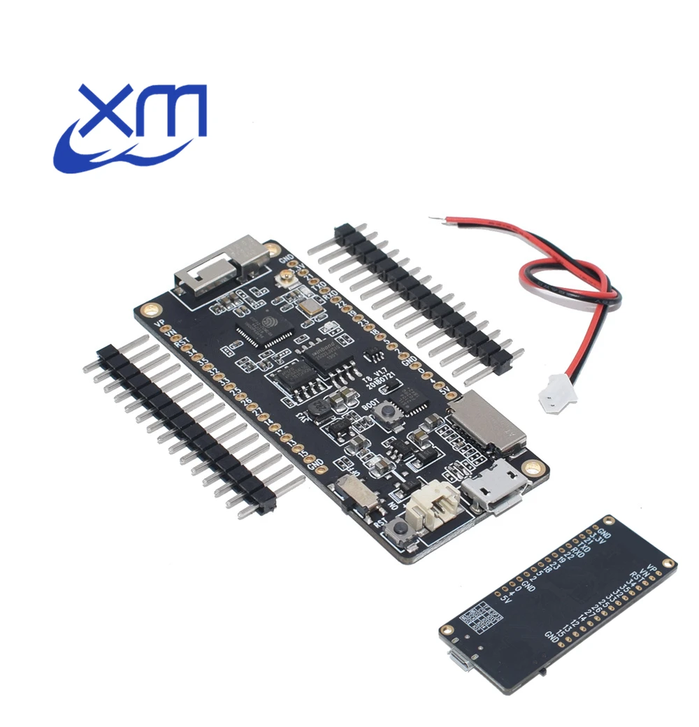 

1PCS TTGO T8 V1.1 ESP32 4MB PSRAM TF CARD 3D ANTENNA WiFi&bluetooth ESP32-WROVER Micropython