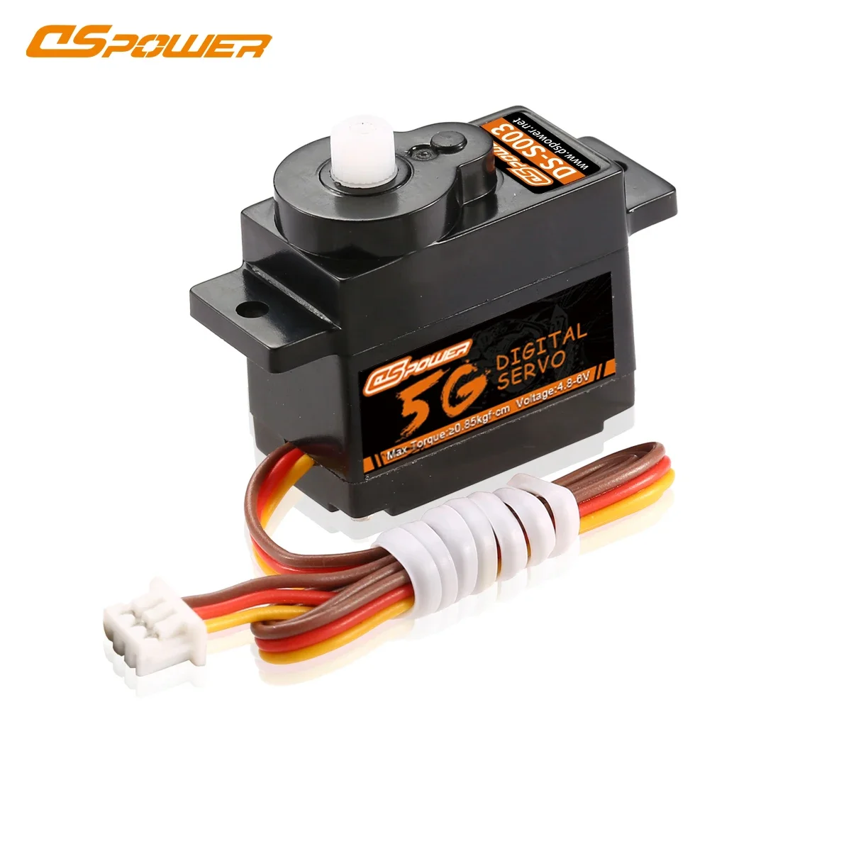 DSpower 5G Metall/Kunststoff Getriebe JR/JST Stecker Micro Digital Servo für 1/28 RC Auto Flugzeug Starrflügel WLtoys K969 K989 K999 Spielzeug Teile – Detail 9
