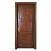 China Manufacture High Quality Modern Wood Door Designs Solid Wood Entrance Door 3