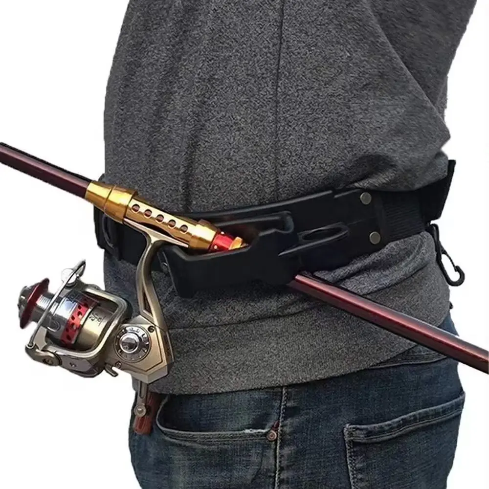 New Carry-on Rock Fishing Belt Luya Rock Rod Socket Rod Equipment Support Fishing Accessories Pole Frame Outdoor fishing belts