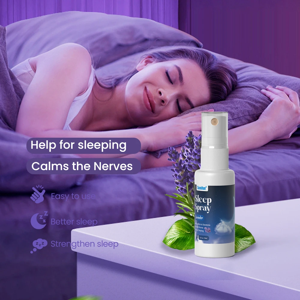 30ml Sumifun Insomnia Spray Sleeping Neurasthenia Soothing Sleep Aid Relieve Anxiety Decompression Headache Care