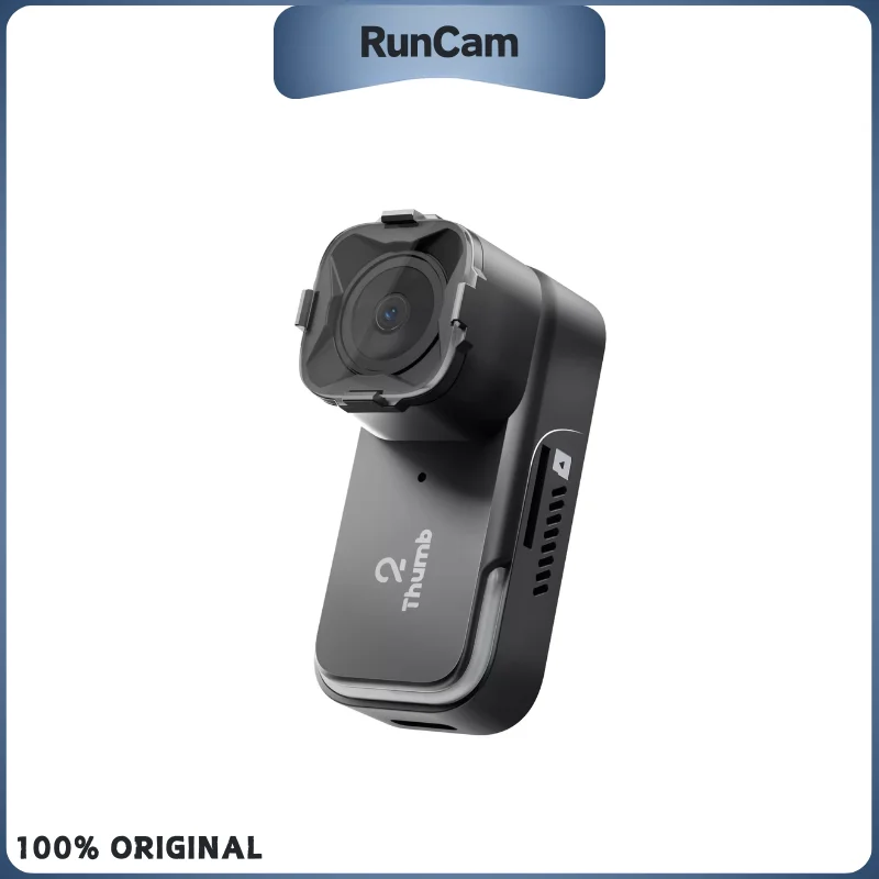 RunCam Thumb 2 Caméra Action 4K IMX586 128Go Carte TF