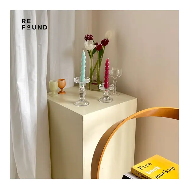 Candele Coniche Verdi A Spirale - 4 Pezzi Non Gocciolanti, 7 Ore Di Durata Per Cenone E Atmosfera - Foto 4