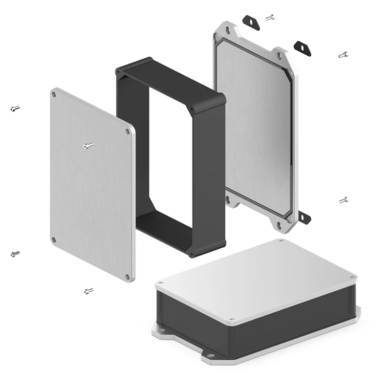 ao ar livre da extrusao do escudo de aluminio cerco eletrico 05