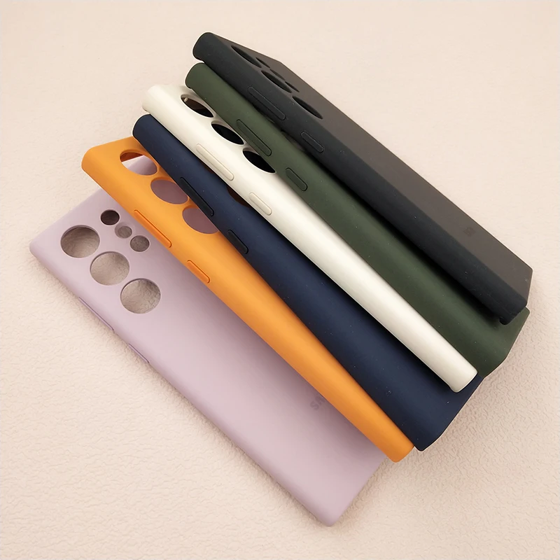 Premium Soft Silicone Protective Case for Samsung Galaxy S23 Ultra 5G