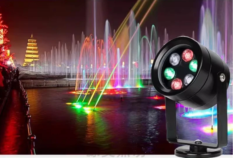 IP68 3W 6W LED 수중 방수 스포트라이트 조경 분수 물고기 연못 24V 수영장 조명 수영장 조명 벽 조명