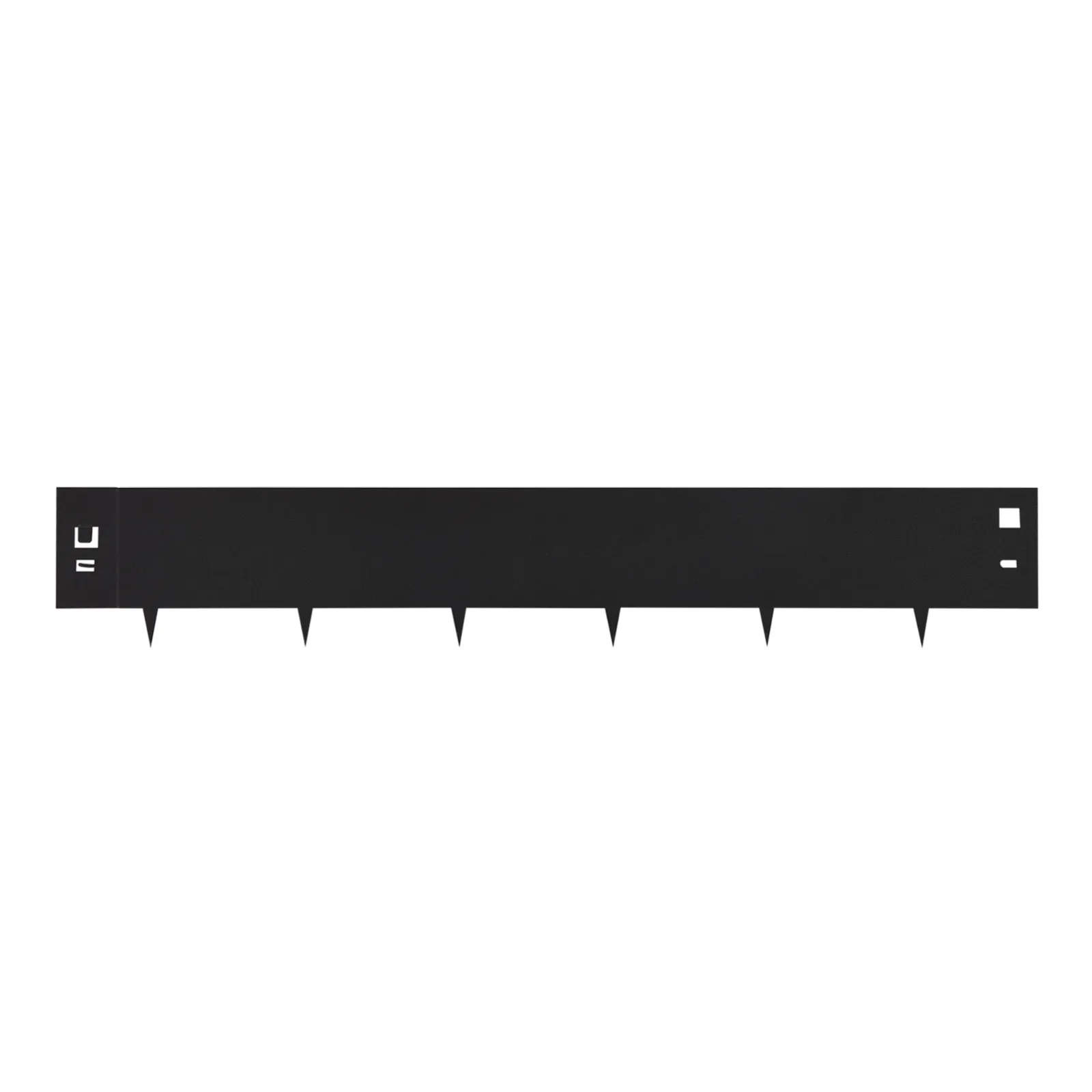 5 Pcs 5" x 39" Lawn Edging Barriers Steel Landscape Edging Kit, Metal Garden Border, Lawn Edge for Garden Yard