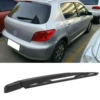 Car Rear Windshield Wiper Arm Blade Set 6429T1 Black Replacement for  307 2000 to 2012 Rear Wiper Arm Blade 1