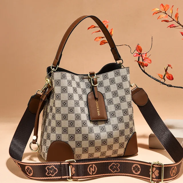 2023 Female Tote Bag Designers Luxury Handbags Printed Bucket Simple Women Bag Famous Brand Shoulder Bag Ladies Bolsos