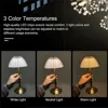 LED Table Lamp Touch Sensor Dimmable Desktop Night Light Rechargeable Wireless Reading Lamp for Hotel Bar Bedroom Decor Light 3