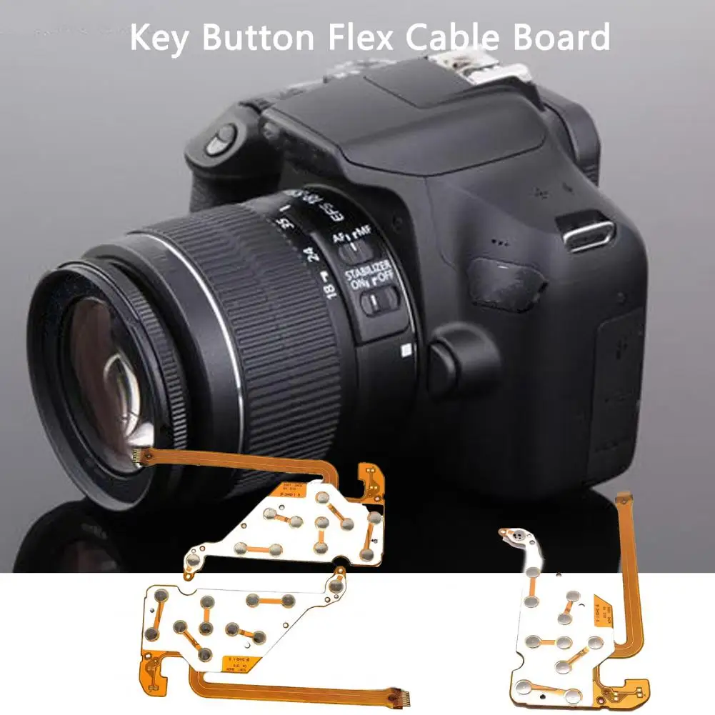 

Long Serving Time Practical Camera Button Flex Cable Board Yellow Board Cable Replaceable