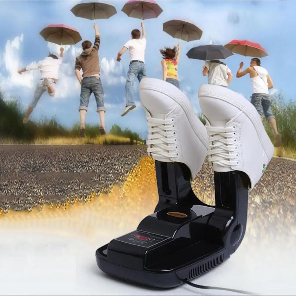 Portable Electric Shoe Boots Dryer Warmer Deodorizer Winter Gloves Heater UK