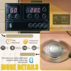 Sauna, Indoor 1 Person Hemlock Wood Dry Sauna Digital Controler Bluetooth Player, 5 Heating Panels, Home Far Infrared Sauna Room 2