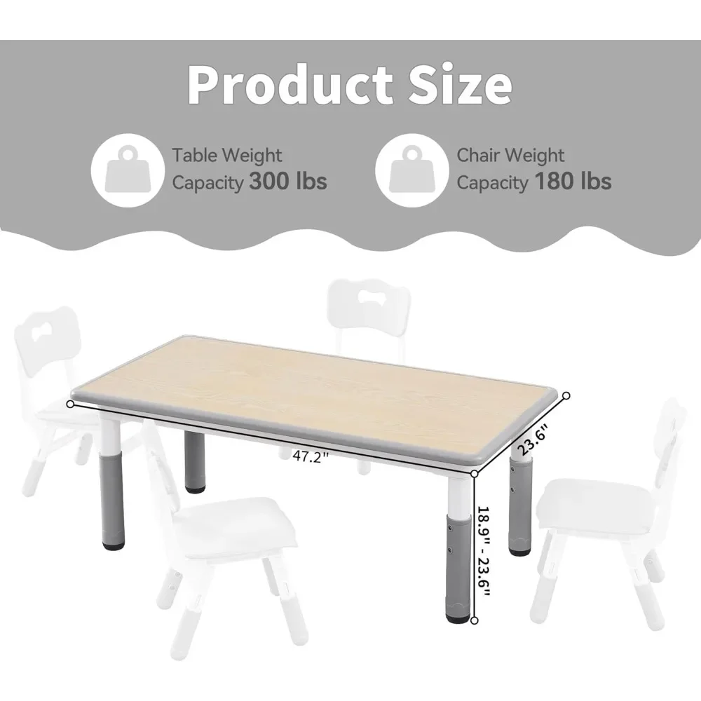 Arts and Crafts Child Table with Graffiti Desktop