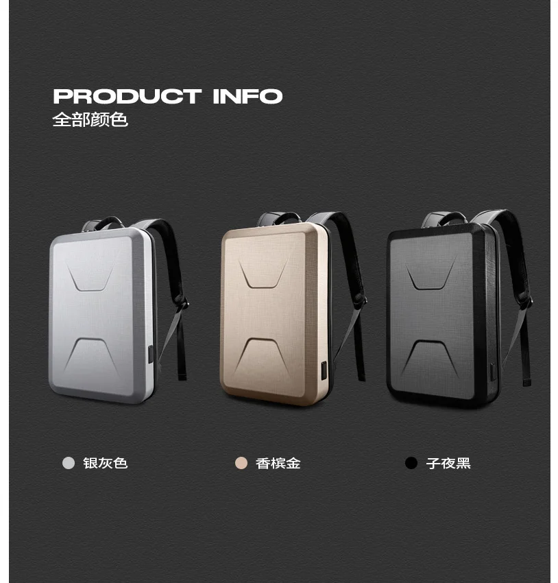 Hard Shell Esports Computer Bolsa Homens Anti-ladrão Mochilas de Negócios 15.6 Polegada Laptop Mochilas Impermeável Male Travel Bag Novo pc - Imagem 4