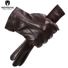 Men’s Genuine Leather Winter Gloves