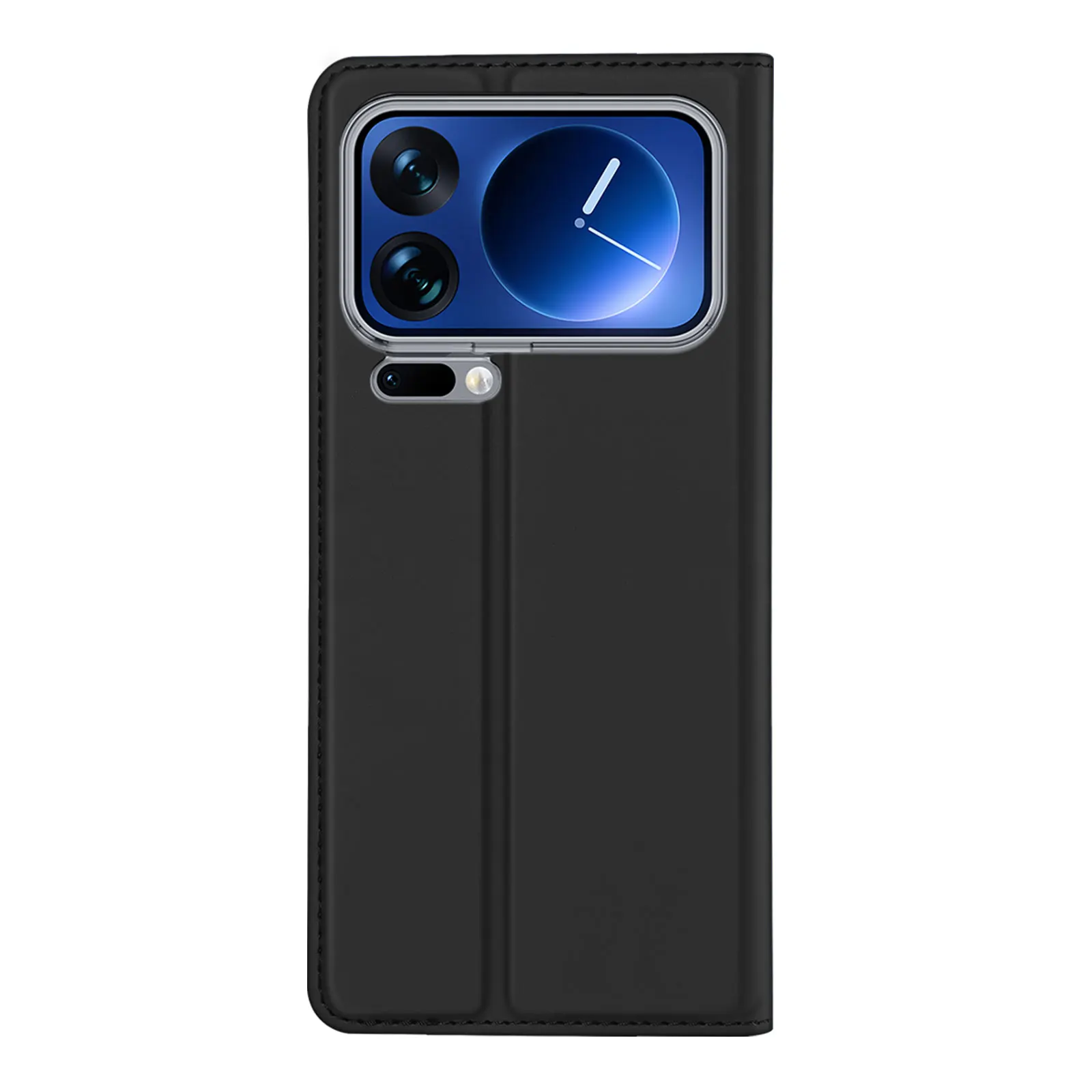 Luxury PU Leather Magnetic Flip Wallet Case with Card Slots and Protective Cover