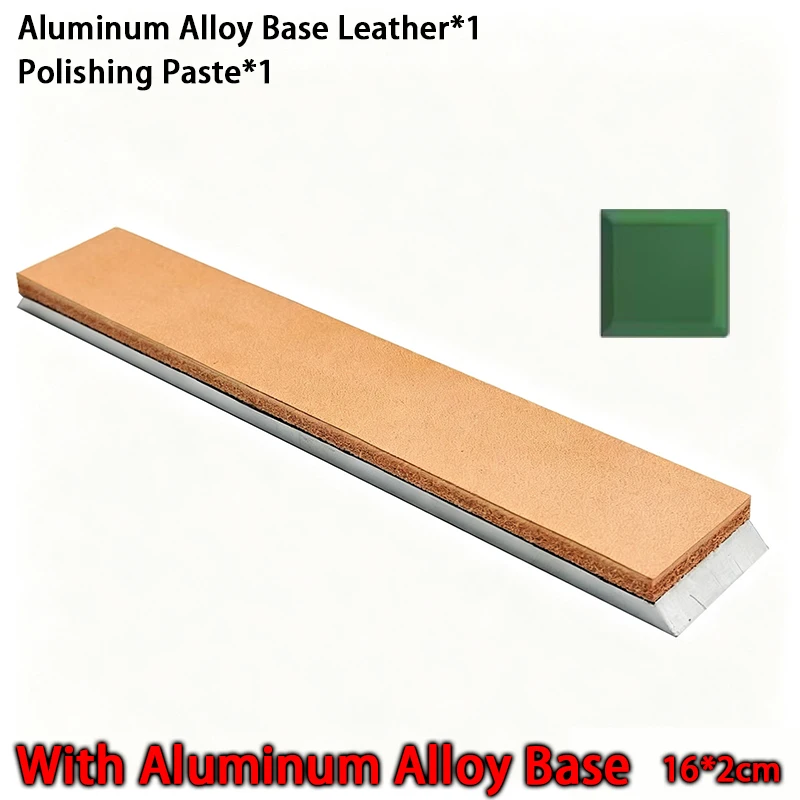Premium Leather Polishing Paste & Knife Sharpening System