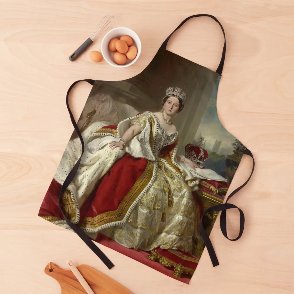 

Queen Victoria , Winterhalter 1859 Apron Kitchen accessories For Men Kitchen Special Accessories Apron