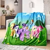 3D Printed Baby Blanket Pony-y Children's Cute Plush Sheet Quality Super Soft Warm Throw Babes Carpet Winter Bed Sofa Cover 6
