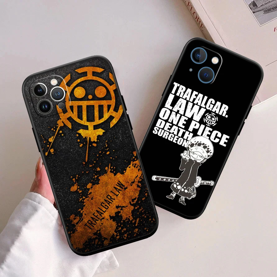 Premium One Piece Law High-End Shell Phone Case