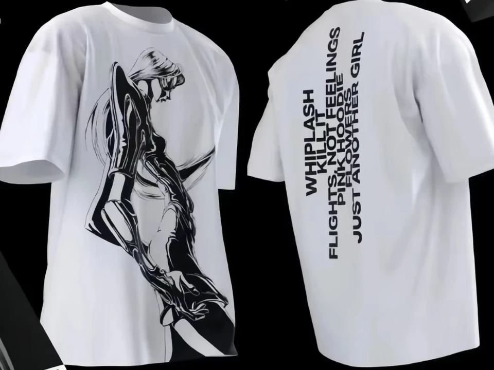 2025 KPOP Aespa Whiplash Limited Edition T-shirt Men Women Short