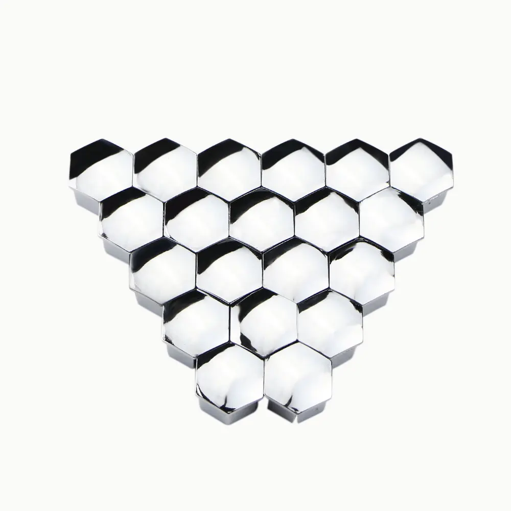 Premium Car Wheel Nut Caps Set – Decorative Hub Screw Covers (16/20 Pieces)