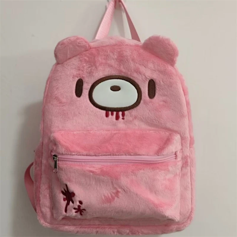 Zaino Gloomyed Orso violento Zaino simpatico cartone animato giapponese di grande capacità per ragazze e studenti Zaino casual per uso quotidiano - immagine 4