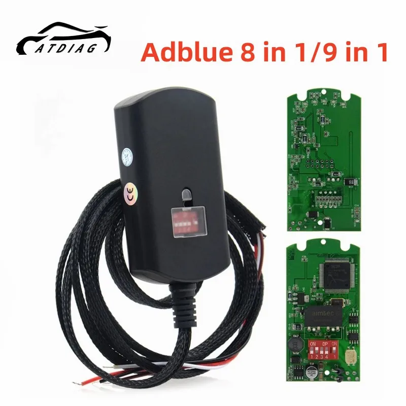 

2023 Adblue 9 IN 1 Upgrade Adblue 8 IN 1 8in1 For 9 Trucks Universal AdBlue Emulator Heavy Duty No Need Any Software