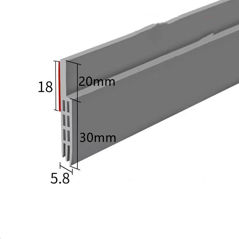 Universal Door Bottom Weatherproof Sealant Strip - Wind, Dust, and Noise Reducer