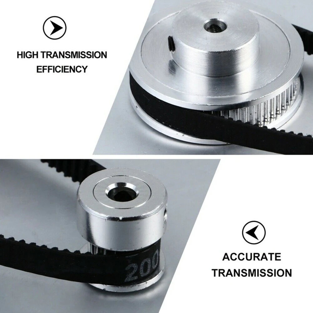 GT2 Tooth Profile Timing Belt Pulley T2.5 MXL 60Teeth 20Teeth 5mm ...