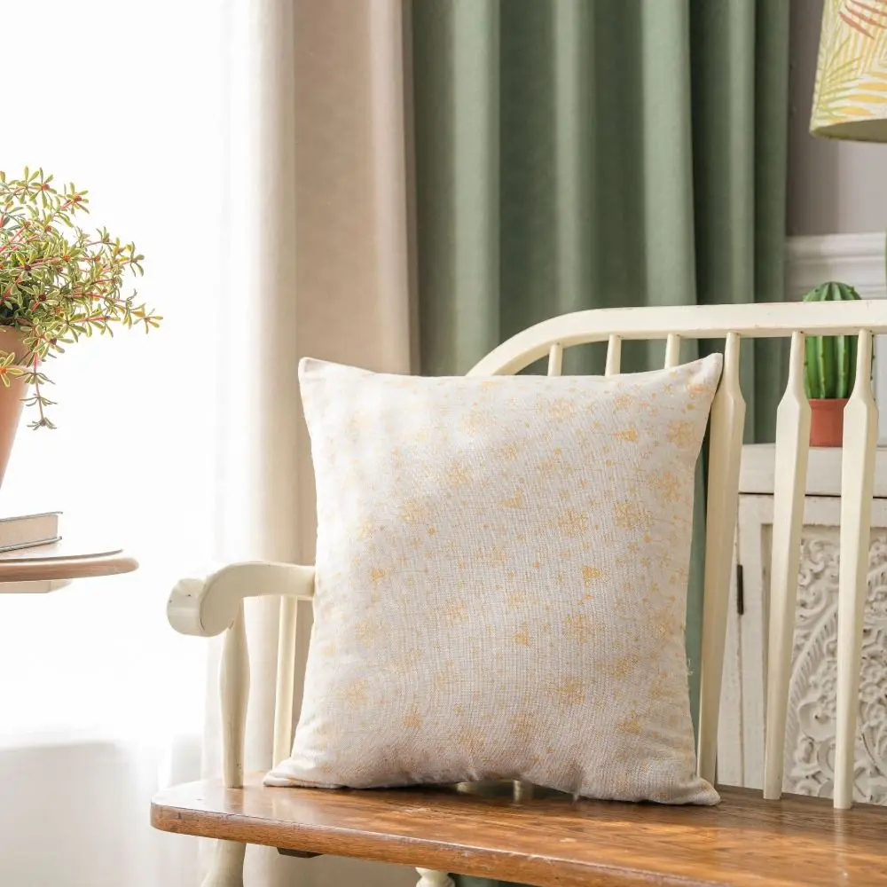 Home Decor Grid Pattern Christmas Pillowcase INS Style Christmas Tree Throw Pillowcover 45CM Cushion Cover Living Room/Office