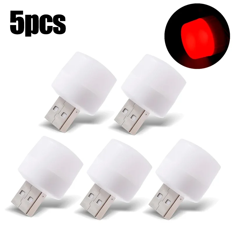 5PCS red light