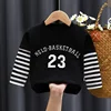 Spring and Autumn Children's T-Shirt Boys Girls Long-Sleeved Tops 0-5 Years Old Cartoon Bottoming Shirt Baby Children's Clothing 3