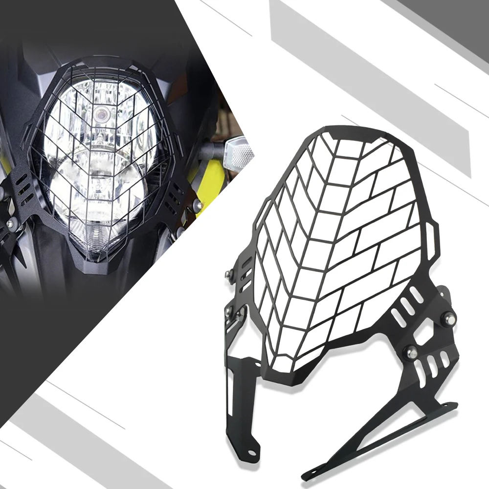 DL1000 Motorcycle Headlight Guard Protective Cover Parts Headlight