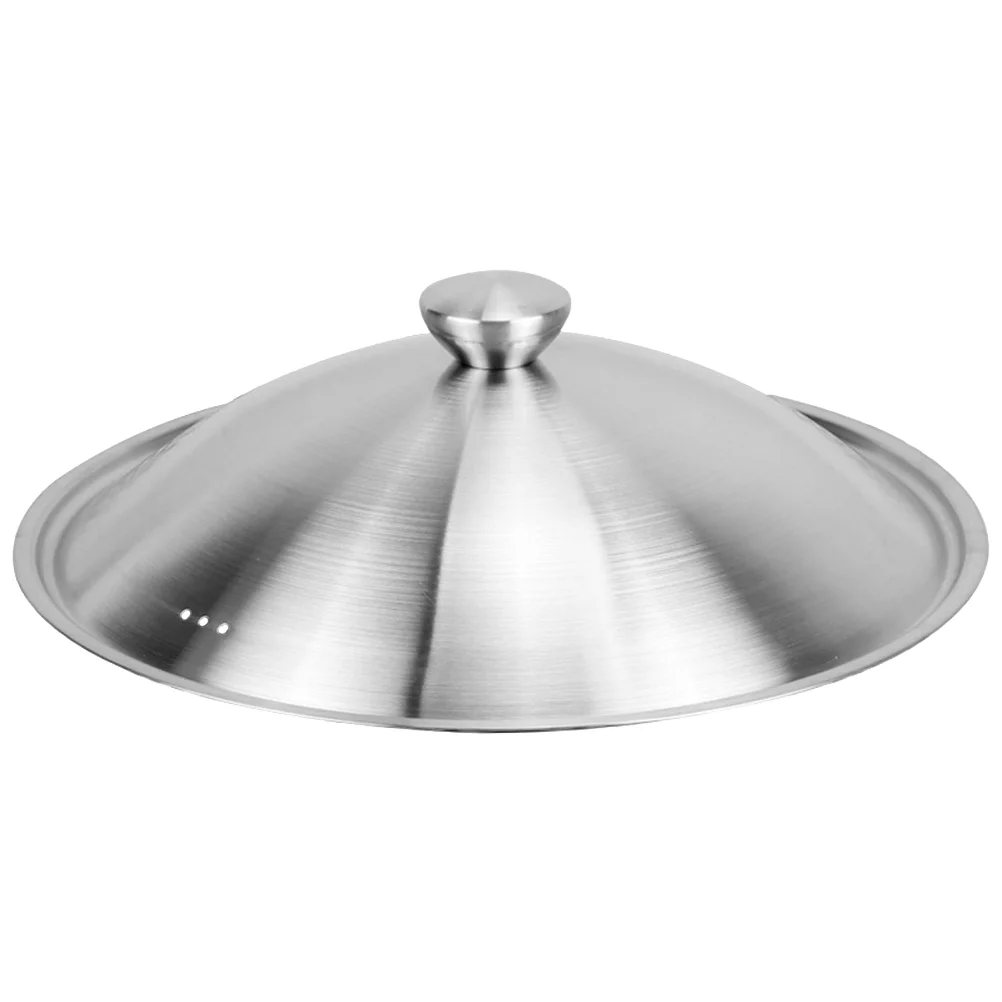 

Stainless Steel Pot Lid Universal Pans Lid Cover Cooking Pot Skillets Lid Dome Lids Replacement Frying Pan Cover Lids Pot Cover