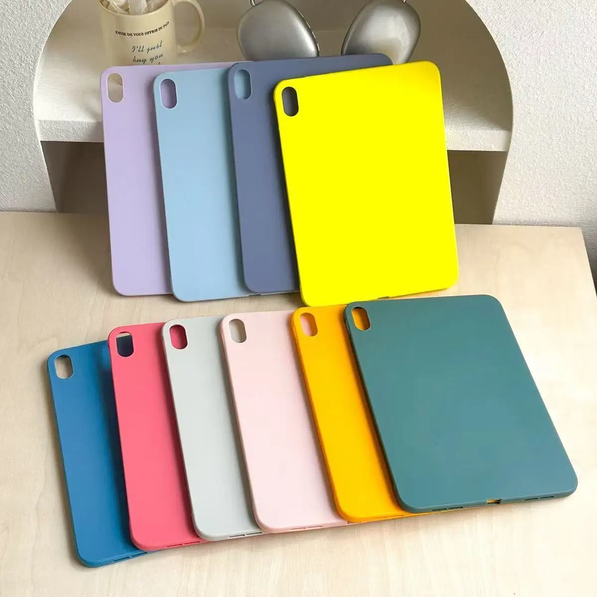 Versatile Soft TPU Tablet Case Cover