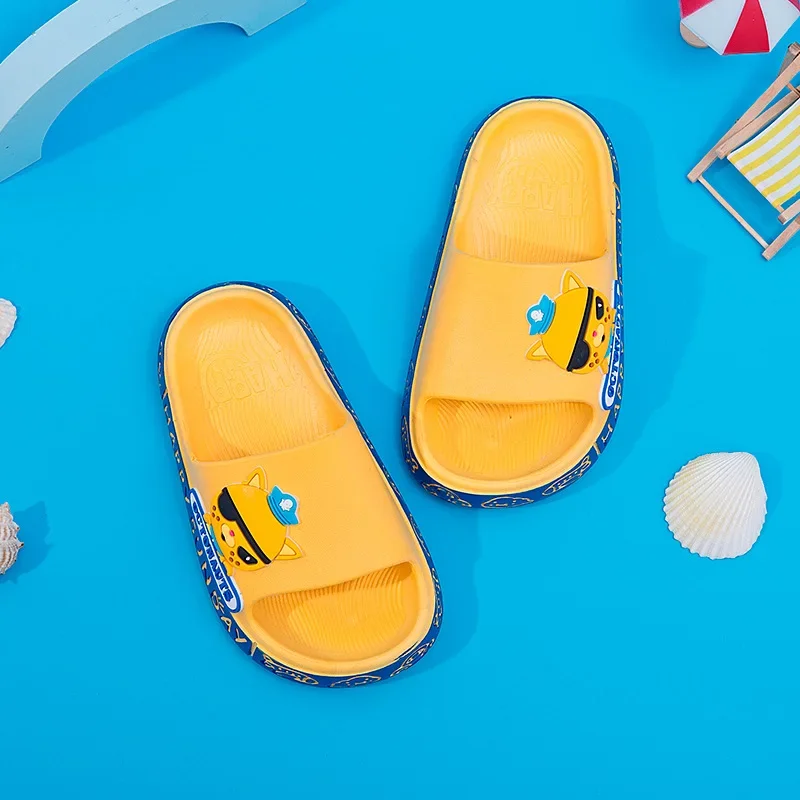 OCTONAUTS Original Action Figure Children‘s Slippers Non-Slip Cartoon   Bathroom Shoes Sandals Anime Cosplay Costume Gift