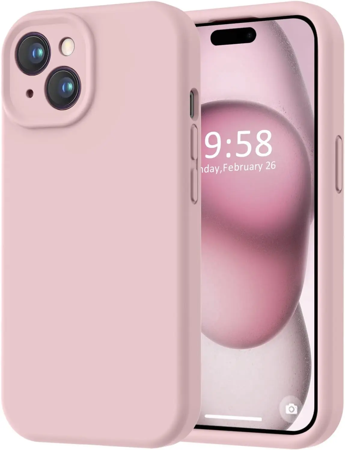 Premium Full Body Protective Phone Case - Liquid Silicone with Soft Microfiber Lining and Shockproof Design