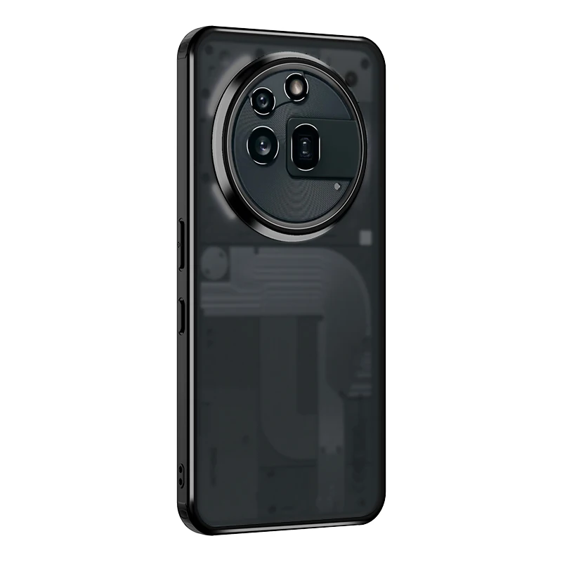 Enhanced Matte & Clear Armor Shockproof Case with Military-Grade Protection