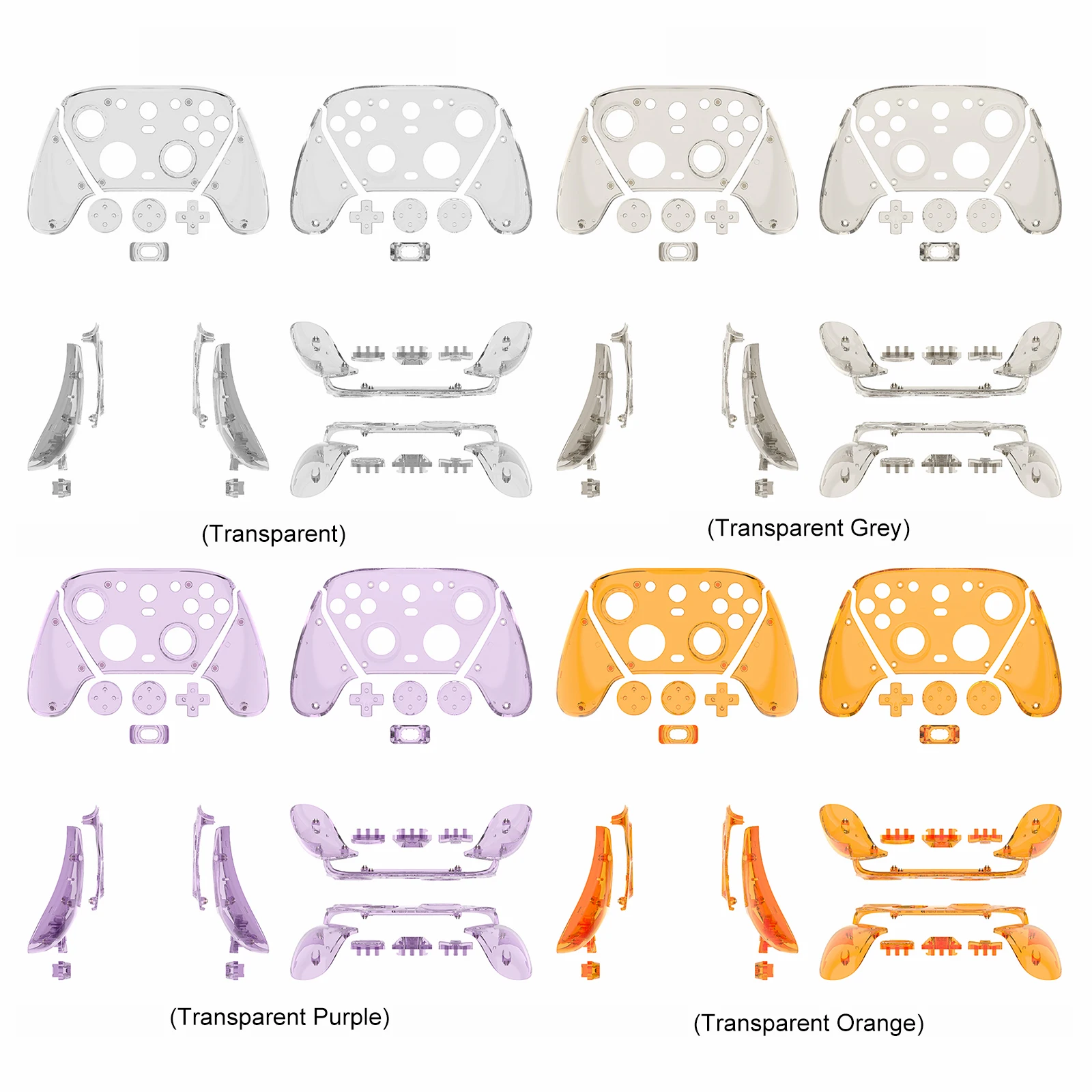 Cover Protettiva Trasparente Antiurto Accessori per Giochi Custodia Antipolvere Anti-caduta Compatibile con Controller Gamesir G7 Pro - immagine 2