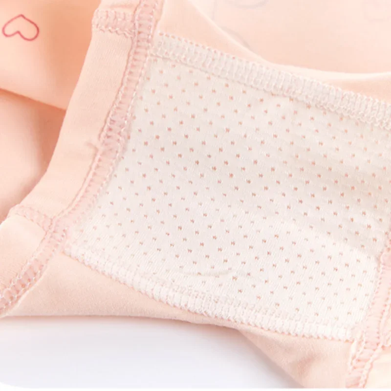 4PCS Girls Unicorn Print Panties Kid Cotton Soft Antibacterial
